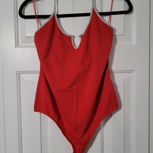 EXPRESS Halter onepiece top